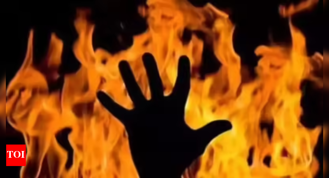 Man found in flames near Jammu, hospitalised