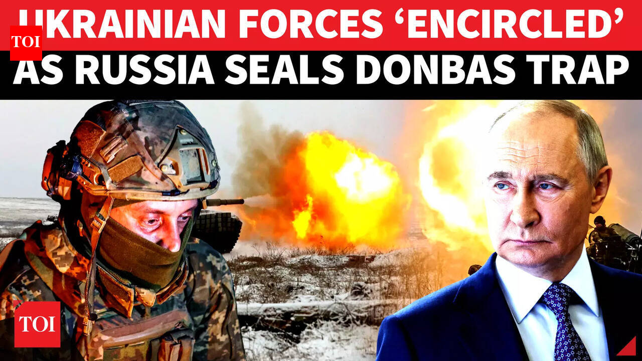 Russia Encircles Ukraine Troops In Donbas As Defence Lines Crumble ...