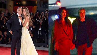 George Clooney skips Julia Roberts' ‘After the Hunt’ premiere for night out with Amal Clooney