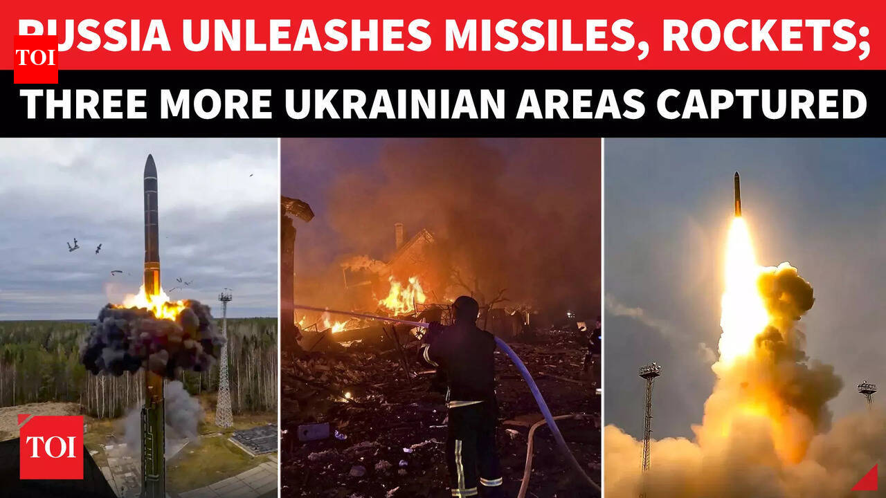 Big Gains For Putin As Russia Claims Capture Of Three More Ukrainian ...