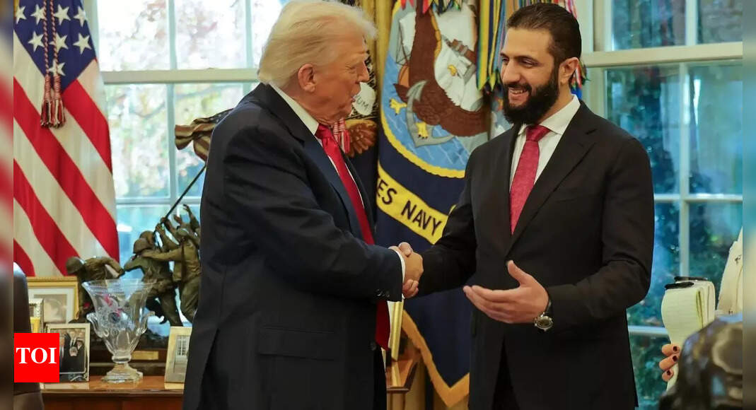 Trump–Al-Sharaa meeting: US, Syria hold first-ever summit; America partially waives Caesar Act sanctions — top points