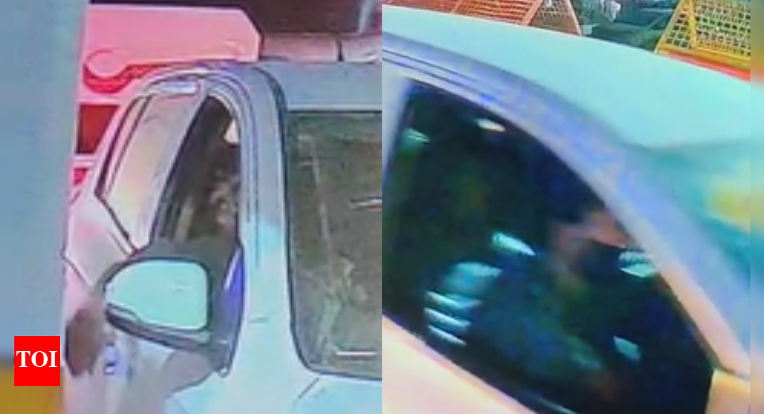 First visuals of suspect emerge: CCTV shows man driving car that exploded near Red Fort - watch