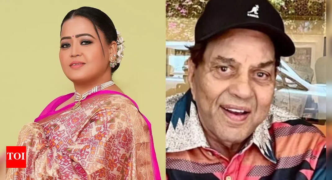 Bharti Singh wishes a speedy recovery to Dharmendra