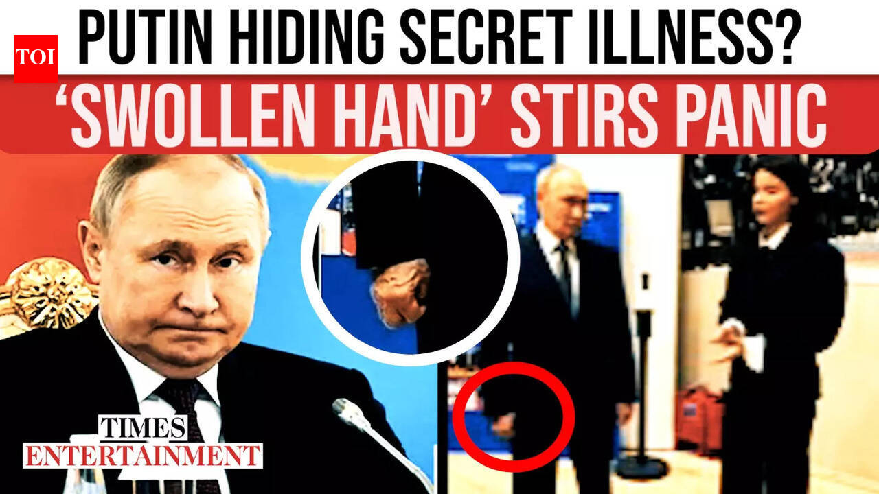 Vladimir Putin Looks Frail? ‘Sore’ Hand Footage Triggers Health Alarm ...