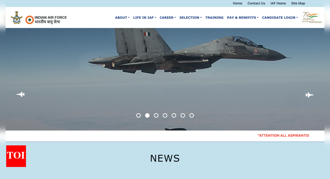 IAF AFCAT-I 2026 registration begins at afcat.edcil.co.in: Apply by December 9, direct link here