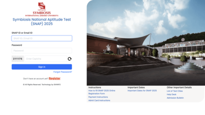  Register online for MBA entrance by this date, details here