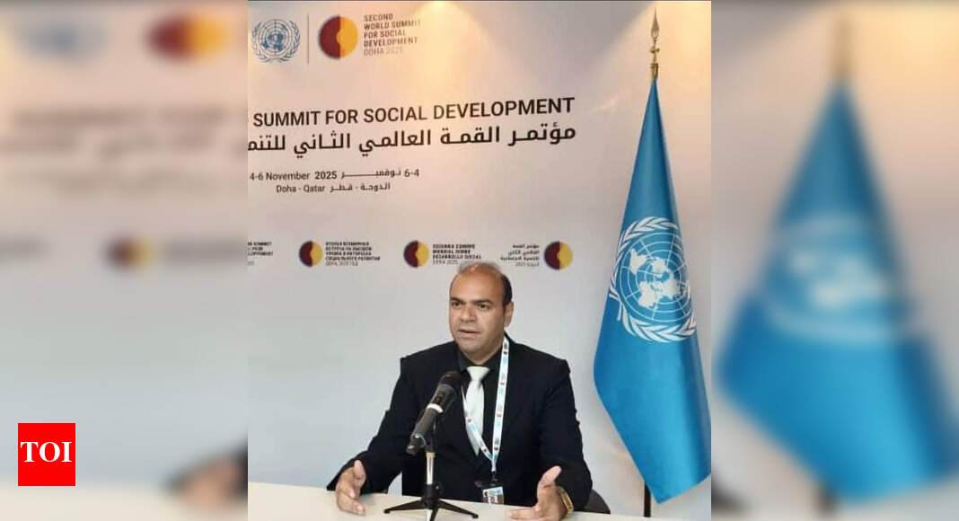 'Social inclusion must be the foundation of every policy': Faizan Azizi at United Nations World Summit in Doha