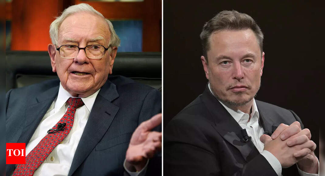 ‘Envy and greed walk…’: Did Warren Buffett take a dig at Elon Musk’s $1 trillion Tesla pay package? What he said in final letter as Berkshire CEO
