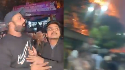  Video captures exact moments of blast; massive blaze erupts in smoke cloud - watch