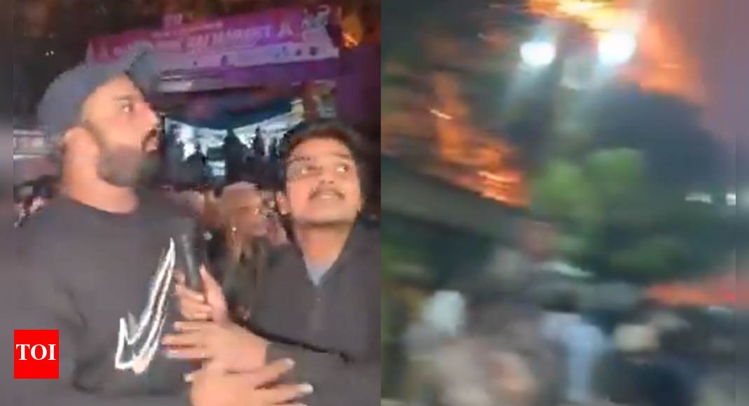 Red Fort blast: Video captures exact moments of blast; massive blaze erupts in smoke cloud - watch