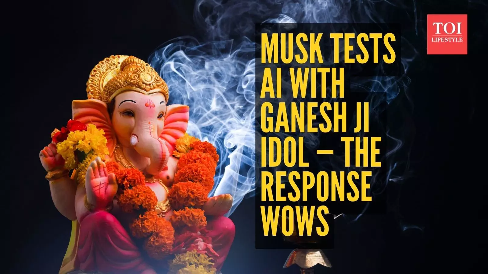 When Elon Musk asked his AI about a Ganesh ji idol, Grok’s reply amazed everyone