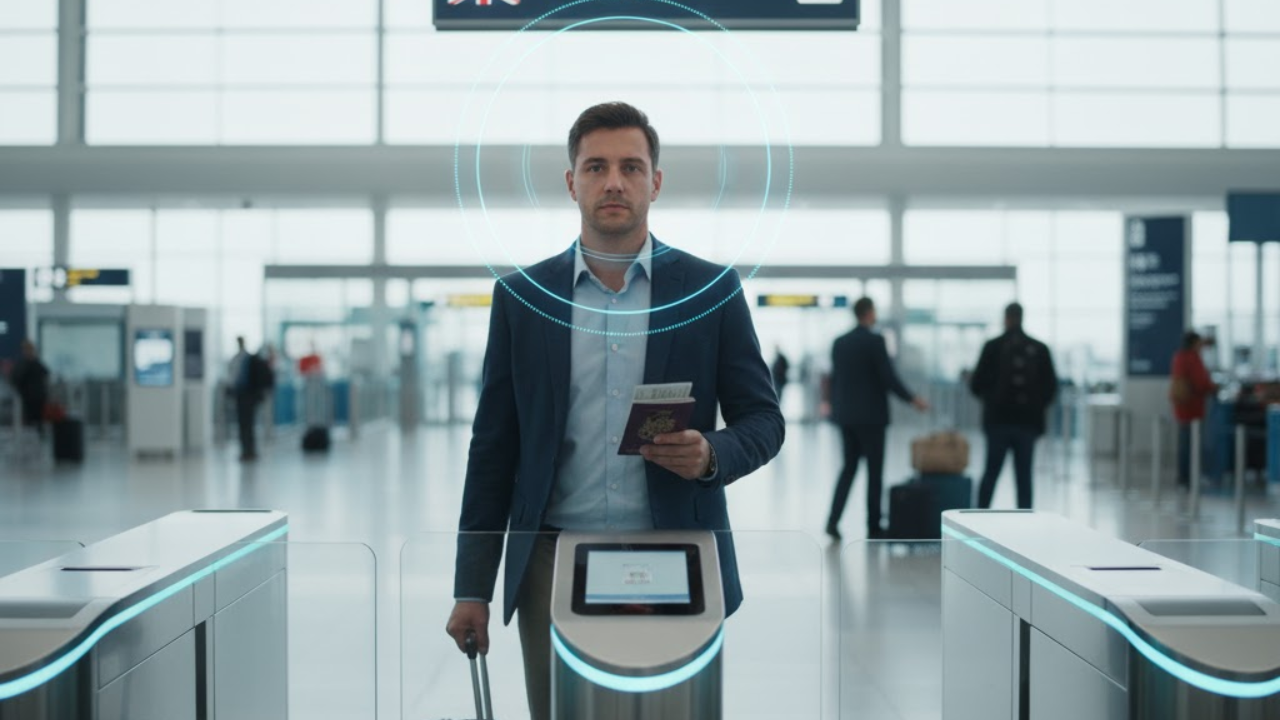 UK conducts first ever trial for passport-free border control using facial recognition at Manchester Airport
