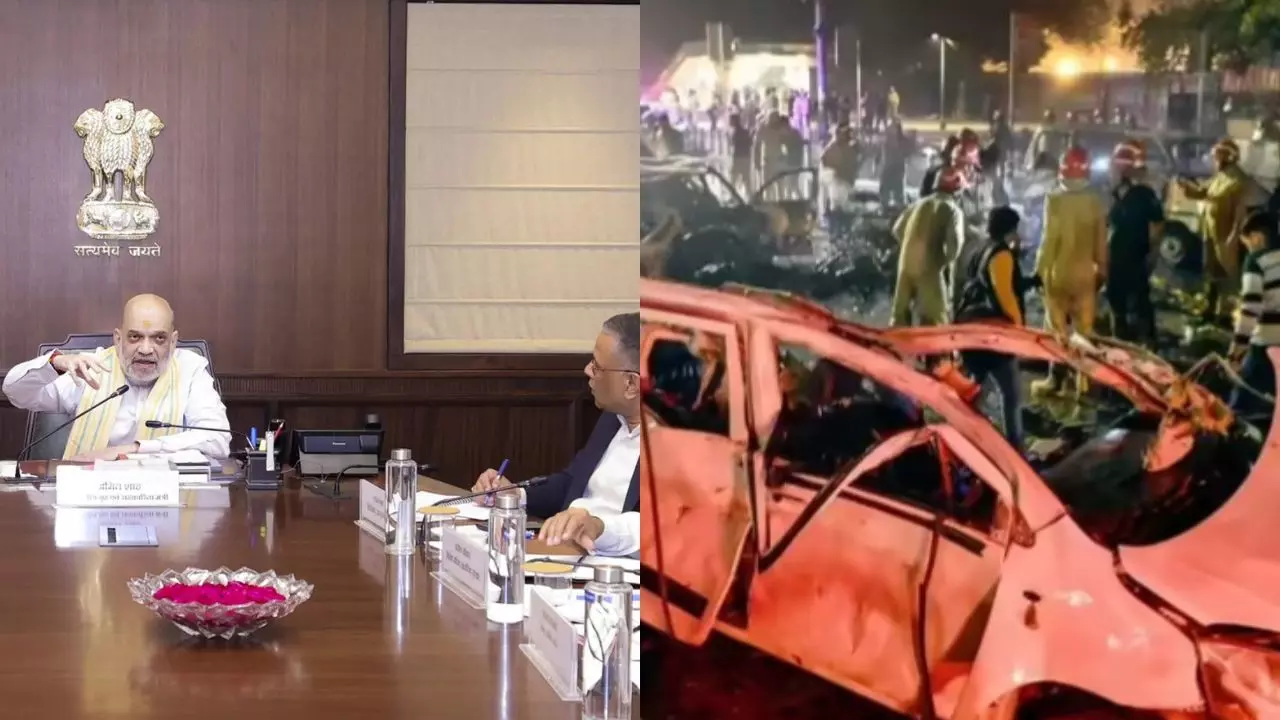 Evening News Wrap: Amit Shah chairs meet over Delhi blast; UP doctor emerges key suspect