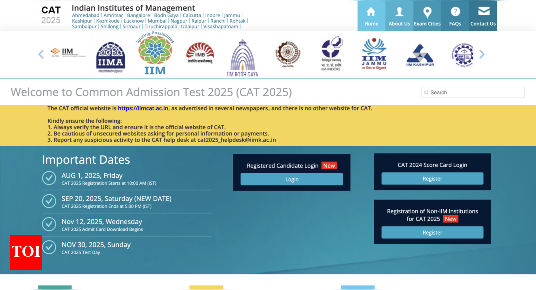 CAT 2025 admit card to be released tomorrow: Check where and how to download IIM hall ticket
