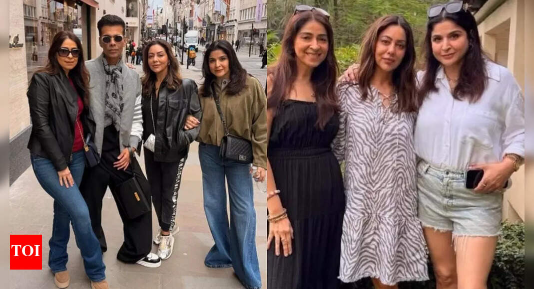 Gauri Khan enjoys a fun getaway with family and close friends, Shalini Passi, Nandita Mahtani, Karan Johar and others