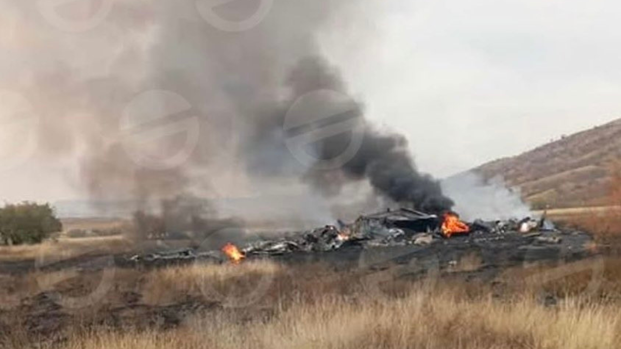 Turkish military plane with 20 aboard catches fire mid-air, crashes in Georgia – watch – The Times of India