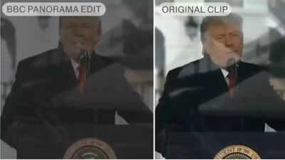 Mira: El clip manipulado de Trump del 6 de enero que derrocó al director general de la BBC, Tim Davie