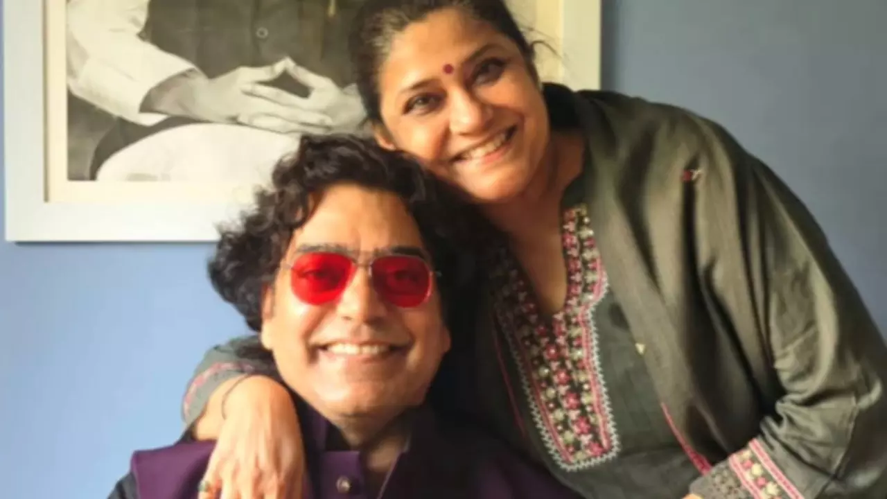 Renuka Shahane shares an adorable throwback post with husband Ashutosh Rana on his birthday