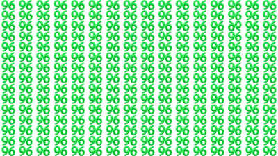 Optical illusion: Can you spot the inverted 96 in just 8 seconds?