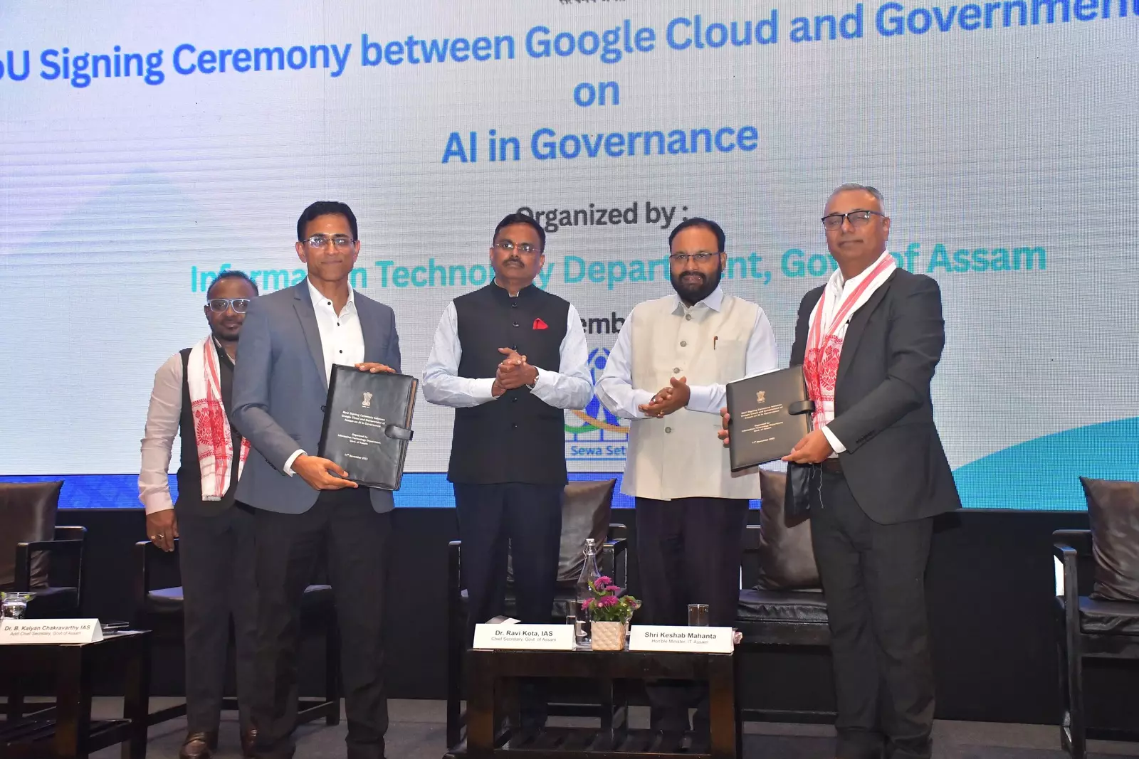 Assam signs MoU with Google to improve administration with AI