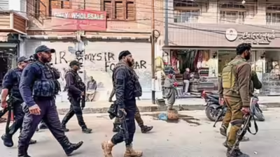 Kashmir imam held in alleged radicalisation drive targeting doctors | India News – The Times of India