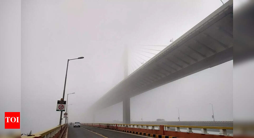 Temperature drops by 2.8C as cool winds sweep state capital