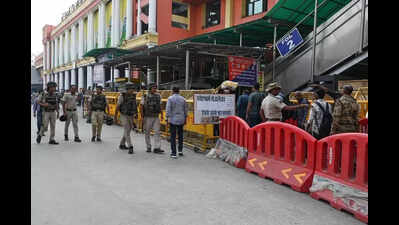 Dog squads, more forces on duty at stations