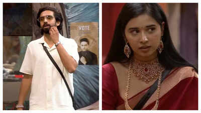  Amaal Mallik does a vulgar gesture towards Tanya Mittal as he says 'Mujhe gha*ta farak nahi padta tu mujhe bhai bole'