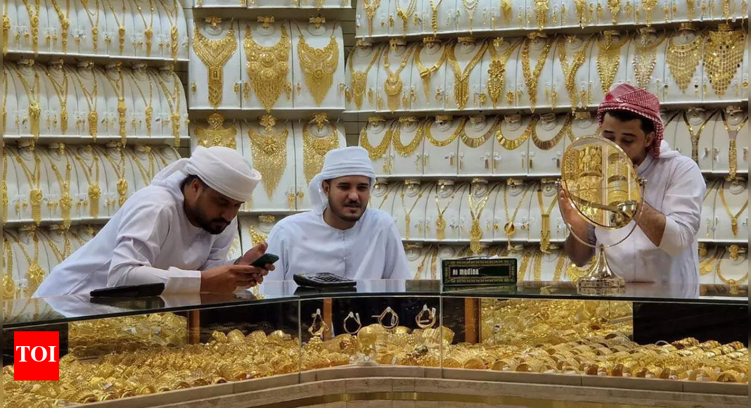 Where does the world’s second-largest gold hub, Dubai, get its gold from?