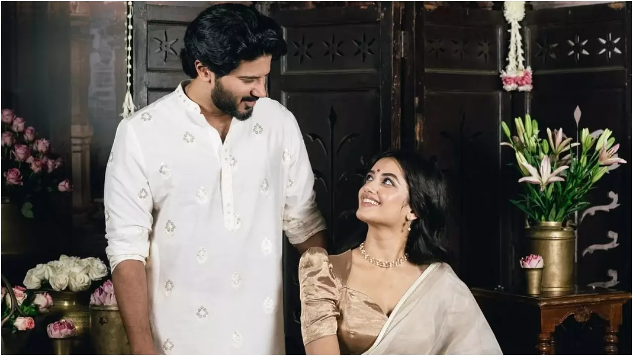 'Dulquer Salmaan is a true 'Nadippu Chakravarthy''; Bhagyashri Borse praises ‘Kaantha’ co-star