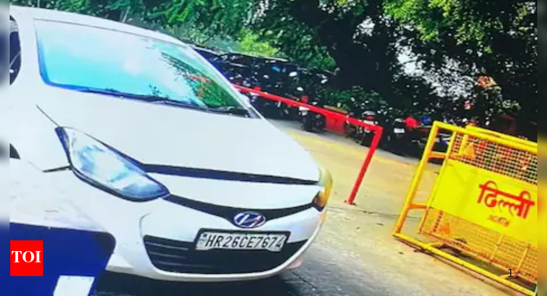 Delhi blast suspect circled Connaught Place before proceeding to Red Fort