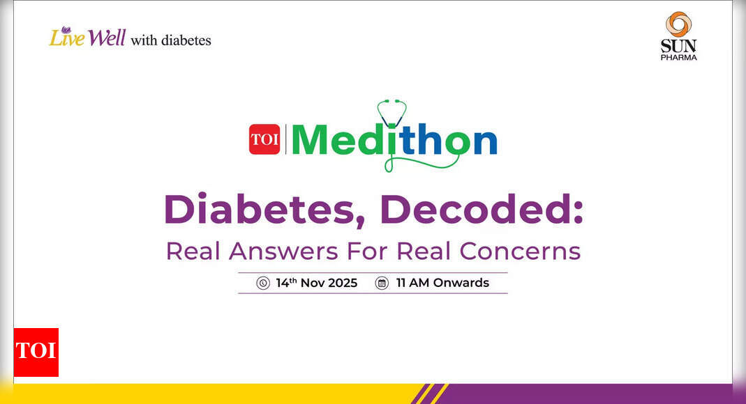 TOI Medithon 2025: Leading experts decode myths, mindsets, and modern diabetes care