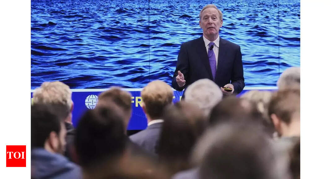 Microsoft president Brad Smith says: There is no AI bubble, with a 'clarification' that he can talk only about...