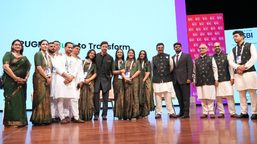 Hrithik Roshan unveils RUGR UDAAN at the Global Fintech Fest 2025