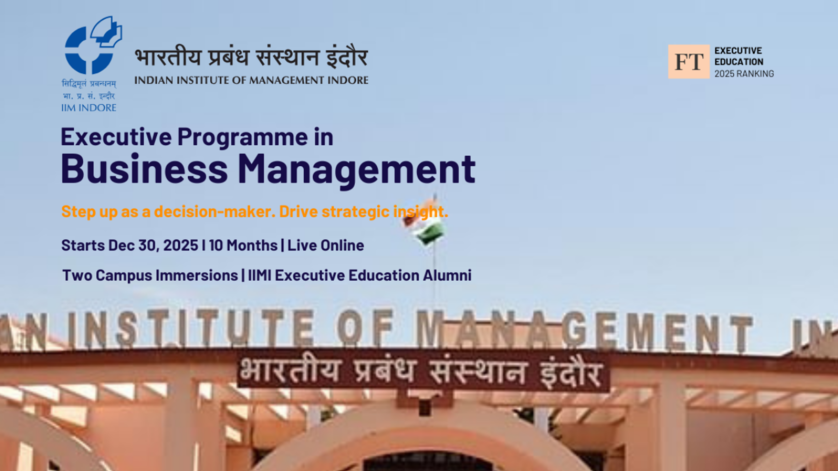  How IIM Indore's Executive Programme in Business Management rewrites career trajectories