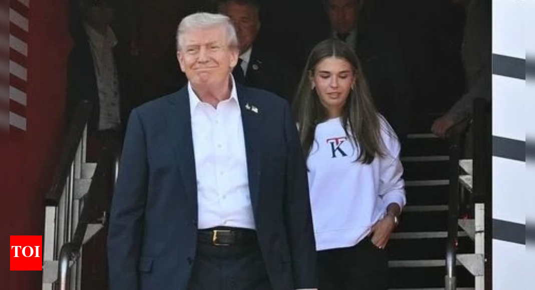Donald Trump’s grand daughter Kai Trump reveals rare pep talk from Tiger Woods before stepping onto LPGA stage
