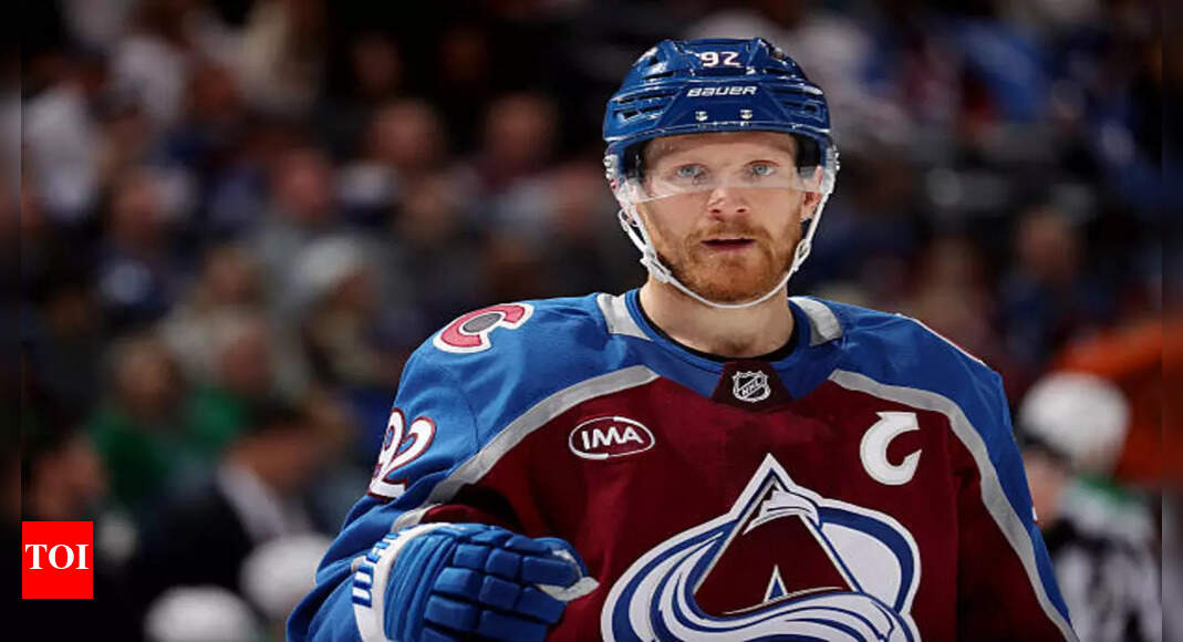 Gabriel Landeskog ends three-year goal wait as Colorado Avalanche defeat Ducks to extend strong NHL season