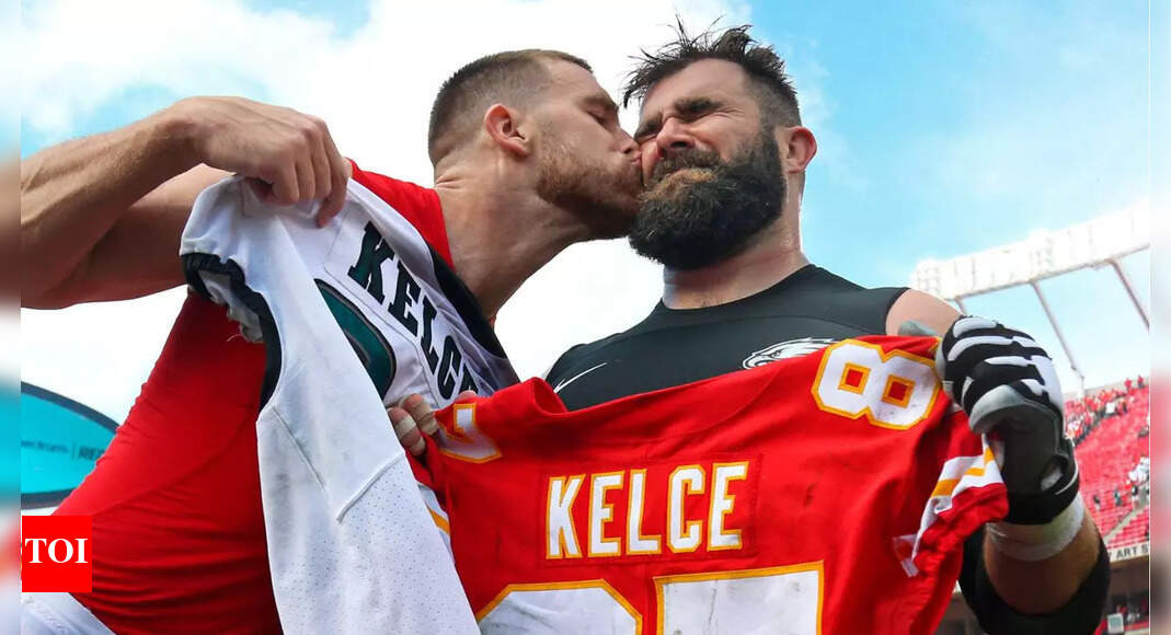 ‘Ready to run through a brick wall’: Did Jason and Travis Kelce just book their biggest ‘New Heights’ guest yet?