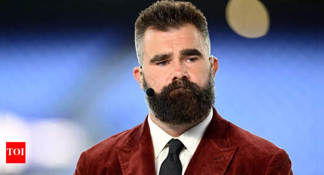 Jason Kelce breaks down on live TV honoring teammate’s heroic grandfather in emotional Veterans Day tribute