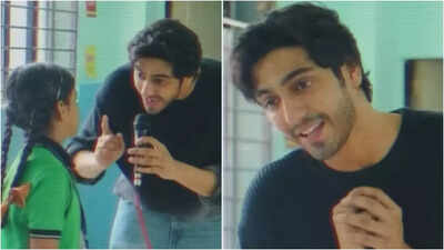 'Saiyaara' star Ahaan Panday's video with schoolchildren leaves fans swooning; say 'He is sweetest and kindest ever'