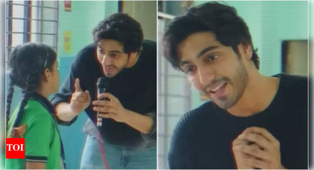 'Saiyaara' star Ahaan Panday's video with schoolchildren leaves fans swooning; say 'He is sweetest and kindest ever'