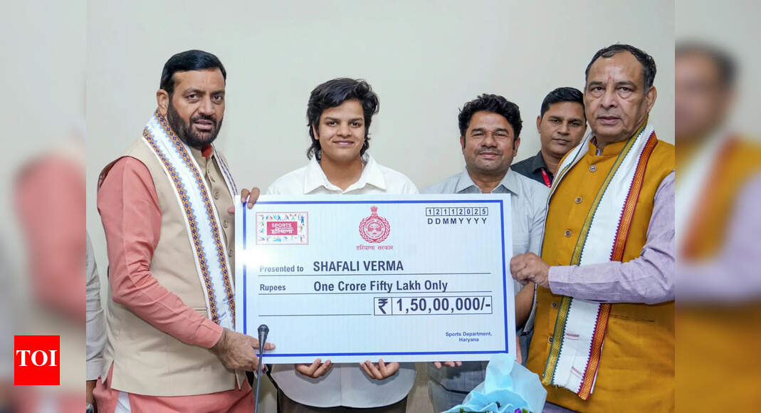 Women's World Cup: Haryana CM Nayab Singh Saini honours Shafali Verma — 'remarkable achievement'