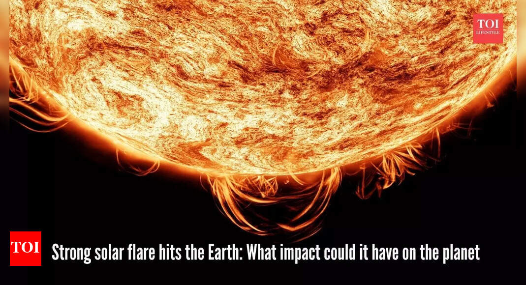 Alert! Powerful solar flare shakes Earth’s satellites and power grids