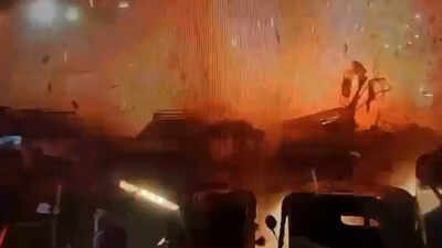 Delhi blast caught on cam: New video emerges of exact moment when car exploded in heavy traffic - watch