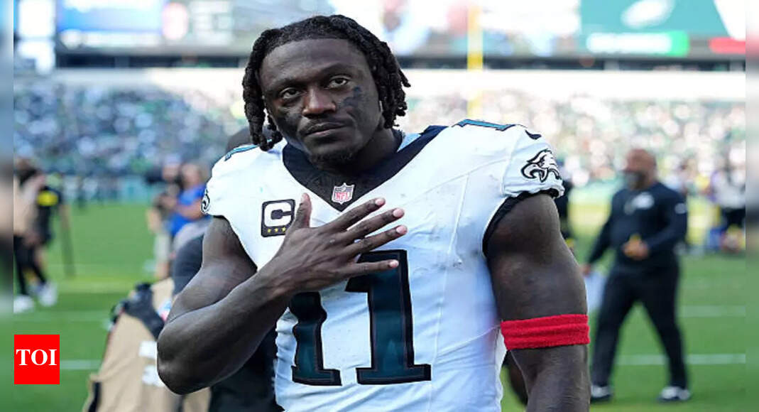 Frustrated A.J. Brown goes live on Twitch to call out Eagles’ offensive game plan after low-scoring win over Packers