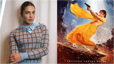 Is Priyanka Chopra giving a speech in Telugu at the ‘Globetrotter’ event?