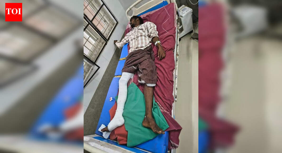 Twin murder accused shot in leg while attacking cops | Madurai News ...