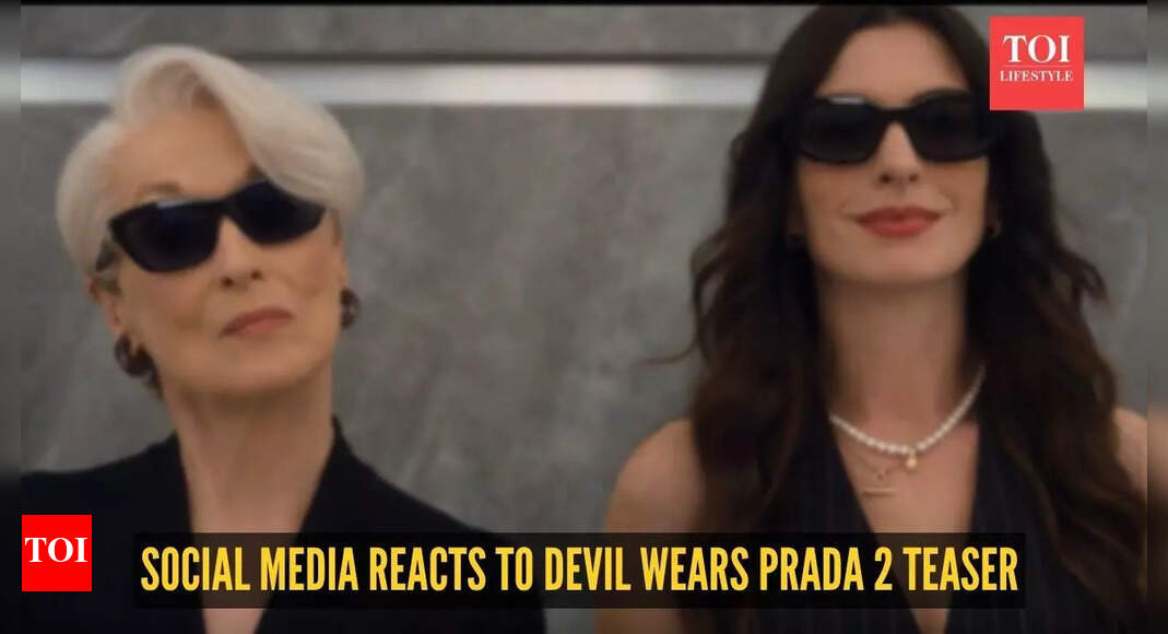 'Took you long enough!': Social media reacts to an annoyingly brief teaser for much awaited 'The Devil Wears Prada 2'