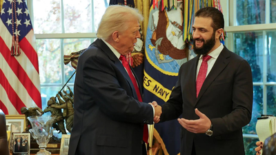 'How many wives do you have?': Trump’s awkward exchange with Syrian president goes viral – watch