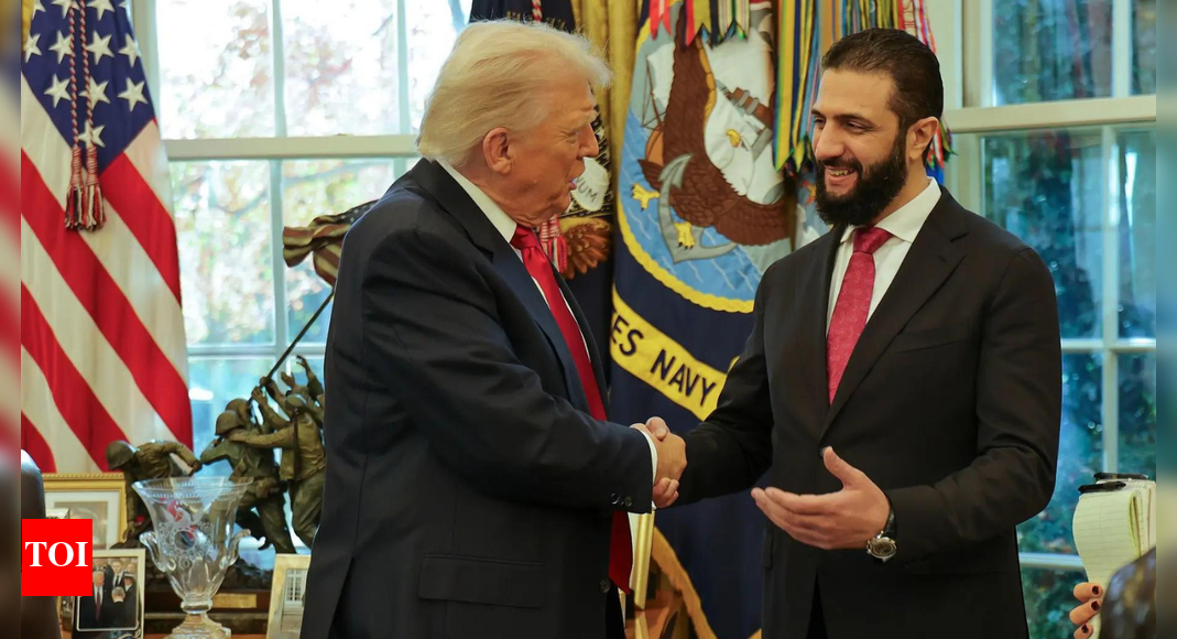 'How many wives do you have?': Trump’s awkward exchange with Syrian president goes viral – watch